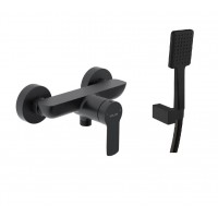 СМЕСИТЕЛЬ ДЛЯ ДУША VOLLE LIBRA ЧЕРНЫЙ МАТОВЫЙ (SET20230928)