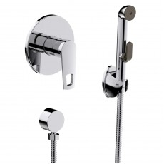 ЗМІШУВАЧ ІЗ ГІГІЄНІЧНИМ ДУШЕМ VOLLE SOLAR ХРОМ (1530.160101)