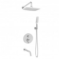 ДУШОВА СИСТЕМА З ТЕРМОСТАТОМ ДЛЯ ВАННОЇ VOLLE SISTEMA P CROMO (1584.091001)