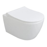 УНІТАЗ ПІДВІСНИЙ VOLLE CANTE RIMLESS З СИДІННЯМ SLIM SLOW-CLOSING (1312.151000)