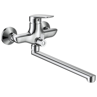 Imprese PRAHA New хром. Змішувач для ванни, довгий вилив: 360мм; вент. 35030 new