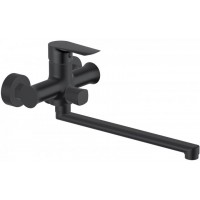 Imprese VACLAV чорний мат. Змішувач для ванни, довгий вилив: 350 мм. f03206410AB