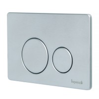 Смывная кнопка клавиша хром сатин для инсталляции Imprese i7111SS