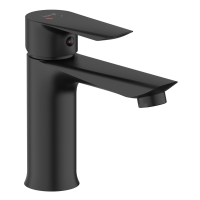 Imprese VACLAV чорний. Змішувач для умивальника: 118x94/35 мм; лат. f03506410AA