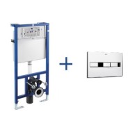 ІНСТАЛЯЦІЯ ДЛЯ УНІТАЗУ ROCA PRO A890090020 + КЛАВІША ЗМИВУ A890096001