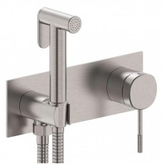 Imprese BRENTA нікель-мат. Душ гігієнічний + Змішувач врізний: латунь. ZMK081906122