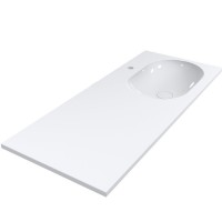 УМИВАЛЬНИК MIRAGGIO NEW YORK R MIR0000221 БІЛИЙ ПРАВИЙ