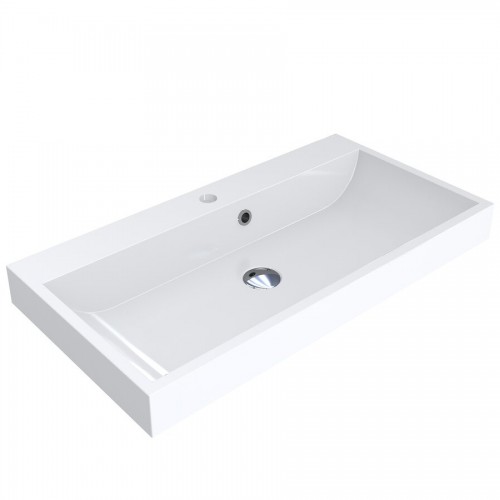 УМИВАЛЬНИК MIRAGGIO VARNA 800 MIR0001548 БЕЗ ОТВОРУ ПІД ПЕРЕЛИВ