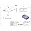УМИВАЛЬНИК MIRAGGIO SAN MARTIN MIR0001050 MIRASOFT