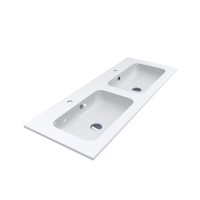 УМЫВАЛЬНИК MIRAGGIO DELLA 1200 DOUBLE MIR0000172 БЕЛЫЙ