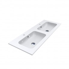 УМИВАЛЬНИК MIRAGGIO DELLA 1200 DOUBLE MIR0000172 БІЛИЙ
