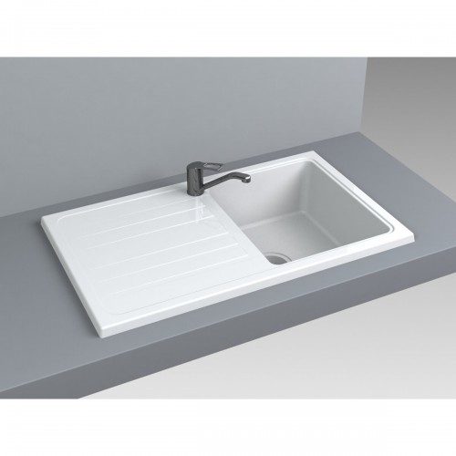 МИЙКА КУХОННА MIRAGGIO VERSAL MIR0000063 WHITE