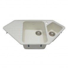 КУХОННА МИЙКА MIRAGGIO TIRRION MIR0000044 WHITE