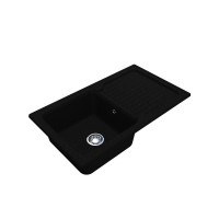 КУХОННАЯ МОЙКА MIRAGGIO ORLEAN MIR0002278 BLACK SHINE