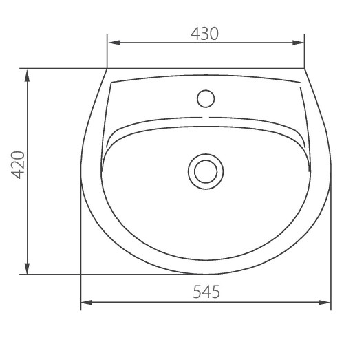  Умивальник «Вектор 55» 