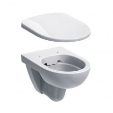 УНІТАЗ ПІДВІСНИЙ GEBERIT SELNOVA З КРИШКОЮ, БІЛИЙ (500.265.01.1/500.333.01.1)