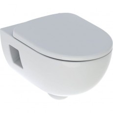 УНІТАЗ ПІДВІСНИЙ GEBERIT SELNOVA RIMFREE З СИДІННЯМ ТА КРИШКОЮ, БІЛИЙ (501.750.00.1)