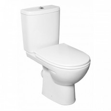 Унітаз-комп.Фрея напольний, кос. 3/6 ниж.під. сид. дюропласт Soft close Click2Clean