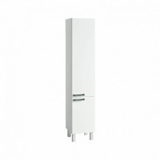FREJA Шафа бокова висока, бiлий глянець