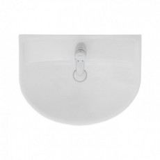 Умивальник STATUS 60см, з переливом, з отвором