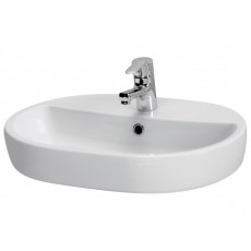 Умивальник CASPIA 60 для встановлення на стiльницi, овальний