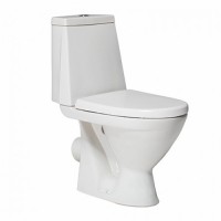 MODO компакт підлоговий, горизонтальний випуск, зливний бачок 3/6 л, нижнє підведення води, сидіння з кришкою Duroplast, Soft-Close