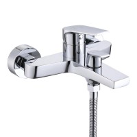 Змішувач для ванни Qtap Stenava New (з душовим гарнітуром) QTSTE259CRM45537 Chrome Змішувач для ванни Qtap Stenava New (з душовим гарнітуром) QTSTE259CRM45537 Chrome