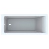 Ванна Selnova Square 160x70 з ніжками Geberit (554.382.01.1)