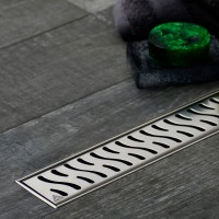 Трап для душа MCH 65 см с матовой решеткой Гармония CH-650-HN1