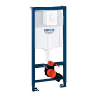 Инсталляция для унитаза Grohe Rapid SL (3-в-1) + клавиша (белый глянцевый) 38722001