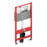 Інсталяція для унітазу TECEbase (4-в-1) + клавіша (хром глянсовий) 9400406