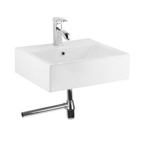 Раковина накладна на стільницю Devit Quadra 45,5 х 53 см 1510132 Раковина накладна на стільницю Devit Quadra 45,5 х 53 см 1510132