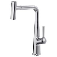 Змішувач для кухні Devit Snape 100841 з висувним виливом (516397)