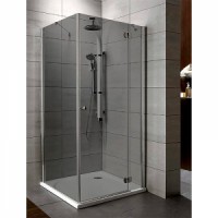 Душевая штора Torrenta KDJ 90x90 R графит Radaway (32202-01-05NR)