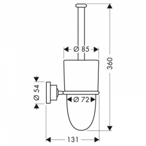 Ершик Axor Citterio HansGrohe (41735000)