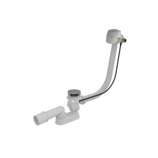 Сифон для ванни Ravak із заповненням через перелив 570 Полуавтомат Хром