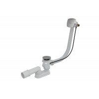 Сифон для ванни Ravak із заповненням через перелив 570 Click Clack Хром