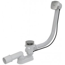 Сифон для ванни 800 з Тросиком Хром
