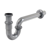 Сифон для умывальника Ravak Хром U трубчатый