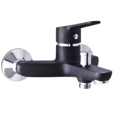 Смеситель для ванн Rubineta (Uno-10 (BK) корпус) - монолит, без лейки шланга N10061