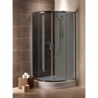 Душевая штора Premium A 90x90 графит Radaway (30403-01-05)