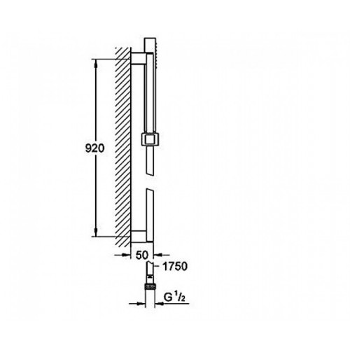 Душова стійка Euphoria Cube Grohe (27841000) 