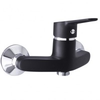 Смеситель для душа Rubineta (Uno-12 (BK) корпус) — монолит, без лейка шланг N20061