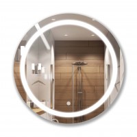 Зеркало с подсветкой LED Sunny 80x80 с сенсором