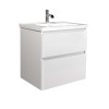 Тумба Сорренто 60-A з умивальником ID-60 біла