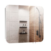 Зеркальный шкаф для ванной комнаты Сорренто ЗШ-80