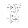 Змішувач для ванни GROHE BAU LOOP NEW 23603001