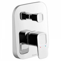 TD 061.00 Змішувач прихованого монтажу для ванни без перемикача Ravak X070068