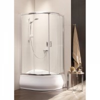 Душевая штора Premium Plus Е 100x80 фабрик Radaway (30481-01-06N)