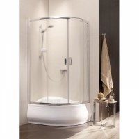 Душова штора Premium Plus Е 100x80 матова Radaway (30481-01-02N)